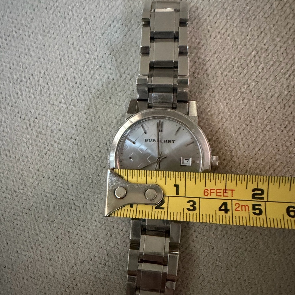 Burberry silver watch - Picture 5 of 6